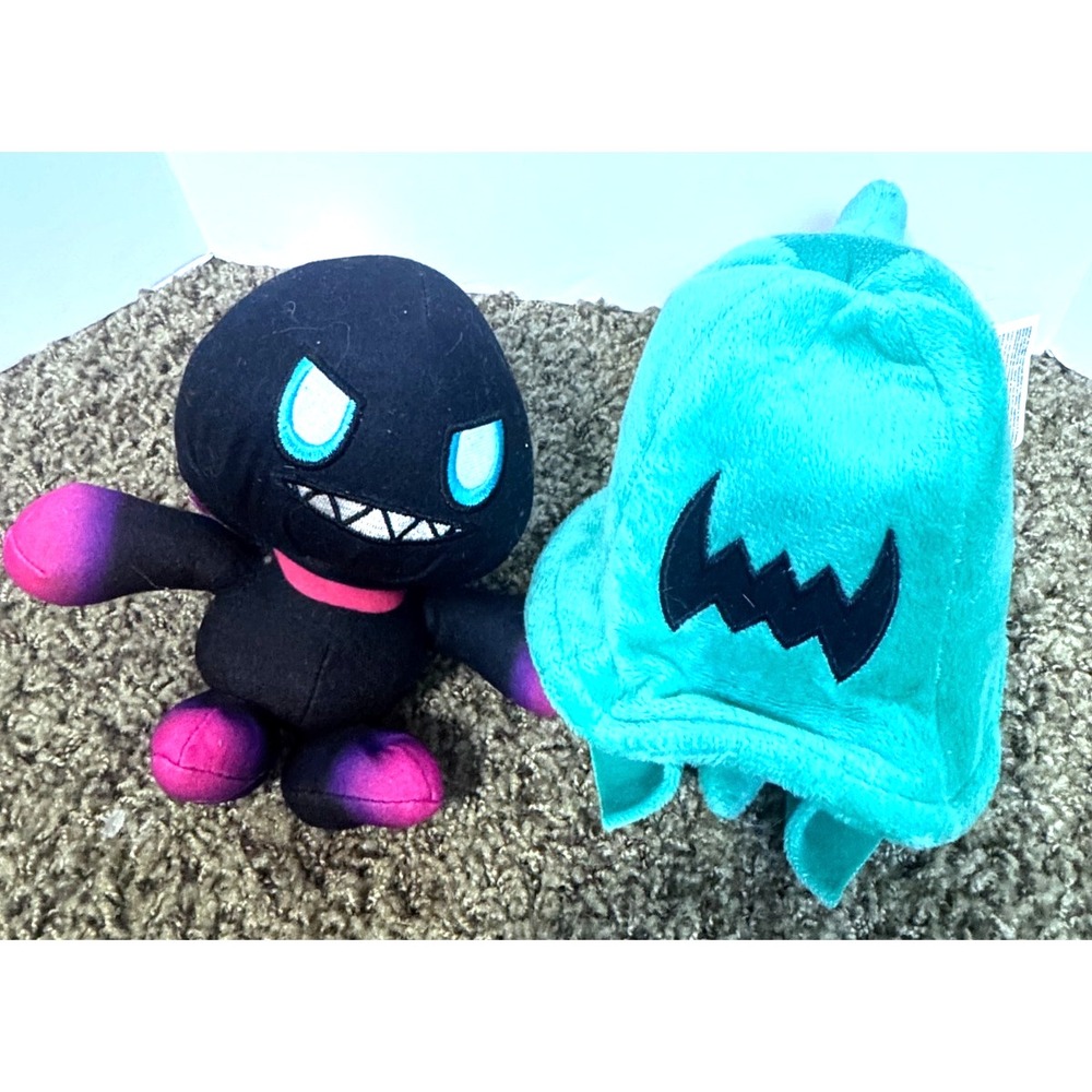 Lot of Sonic the Hedgehog Plush Jade Whisp and Dark Chao 7" stuffed toys